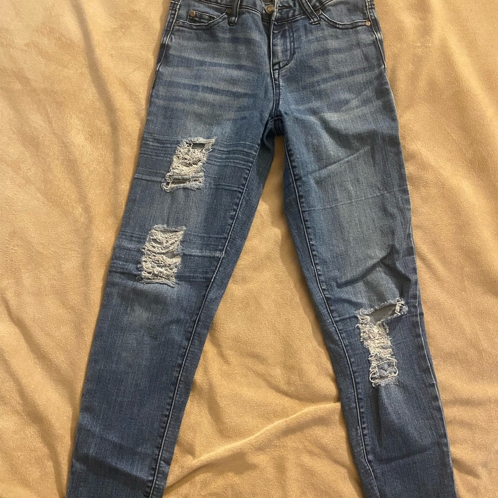 Celebrity Pink Women's Distressed Denim Jeans